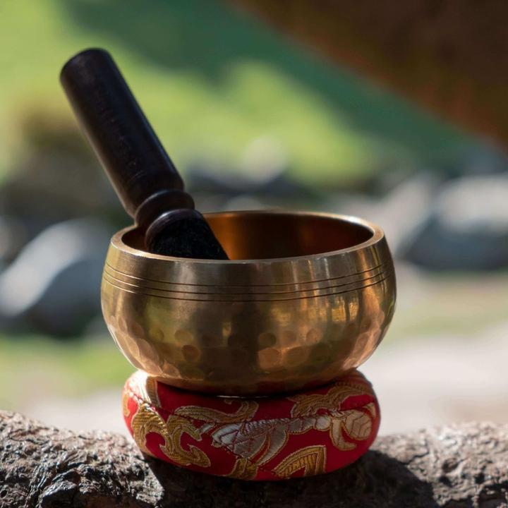 Cuenco tibetano relajante para meditación