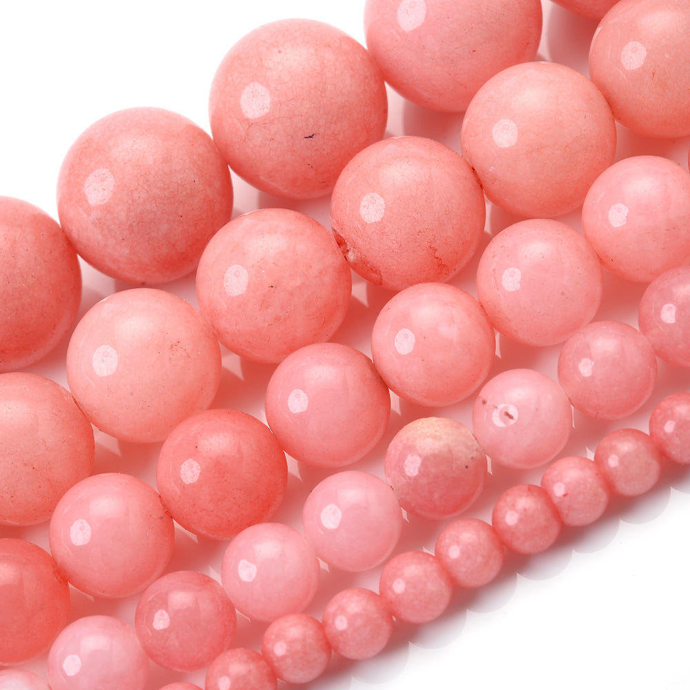 Red Agate Beads for Jewelry Making