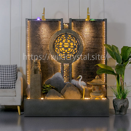Zen Garden Water Flowing Fountain
