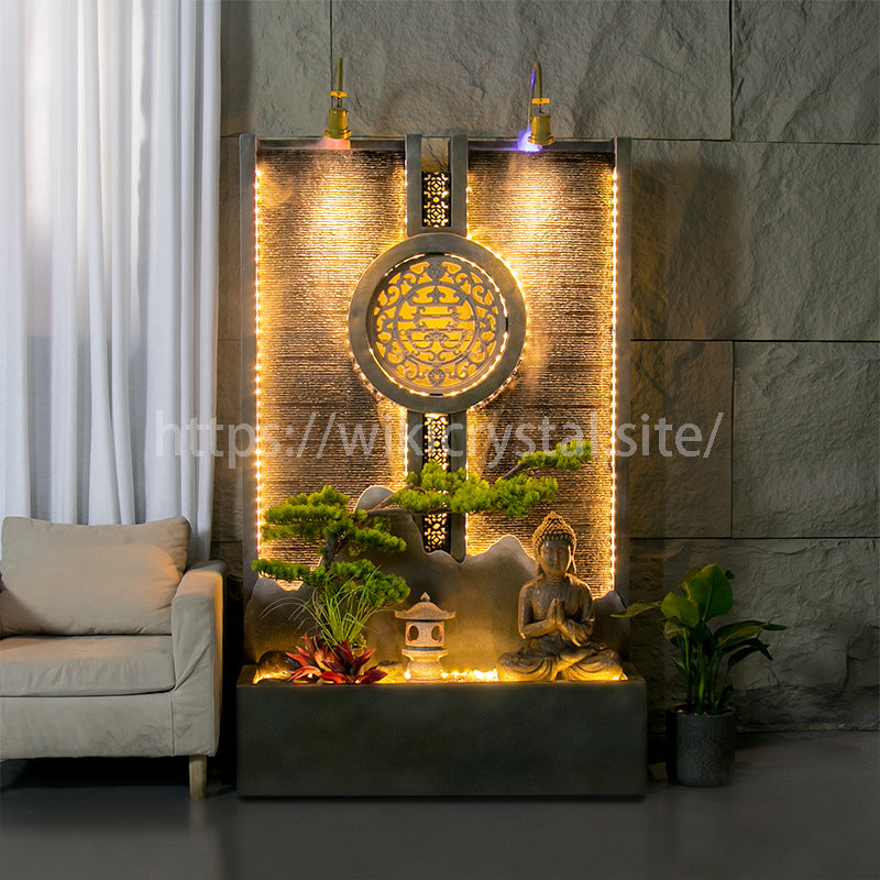 Zen Garden Water Flowing Fountain