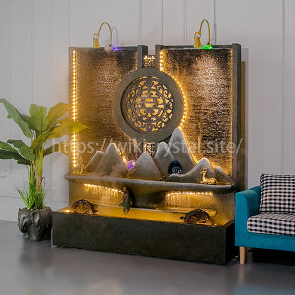 Zen Garden Water Flowing Fountain