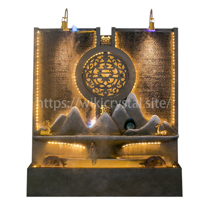 Zen Garden Water Flowing Fountain