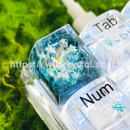 Pokemon Kyurem 1U Keycaps, Custom Pokemon Keycap, Kyurem Keycap, Cute FILCO Keycap, Artisan Keycap Anime, Cherry MX Keycaps