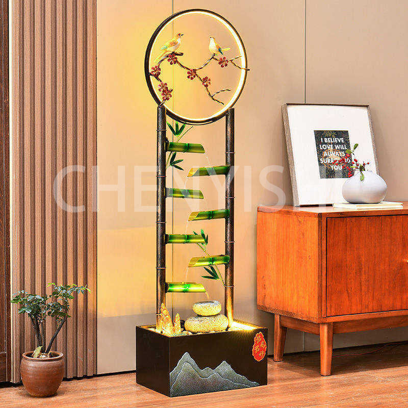 CHENYISHI Wholesale Large Floor-standing Bamboo Flowing Wa
