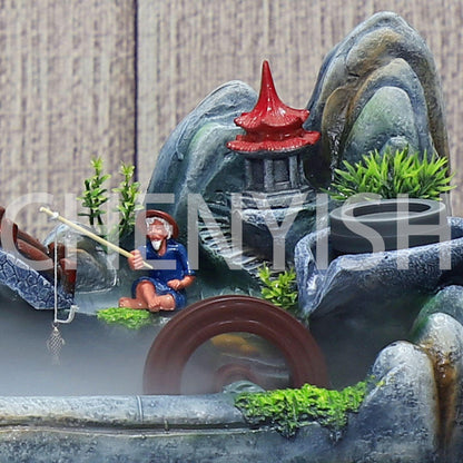CHENYISHIWholesale Modern Minimalist Housewarming Living Room TV Cabinet Long Rockery Flowing Water Fountain Home Decoration Ornament