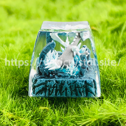 Pokemon Kyurem 1U Keycaps, Custom Pokemon Keycap, Kyurem Keycap, Cute FILCO Keycap, Artisan Keycap Anime, Cherry MX Keycaps