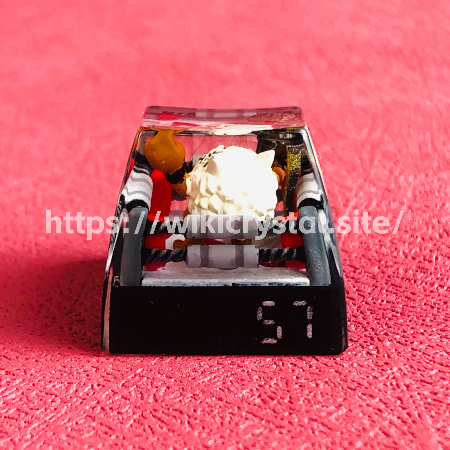Primeape Custom 1U Keycaps Pokemon Keycap Cute FILCO Keycap Primeape Keycap Artisan Keycap Anime Cherry MX Keycaps