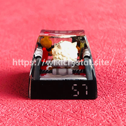 Primeape Custom 1U Keycaps Pokemon Keycap Cute FILCO Keycap Primeape Keycap Artisan Keycap Anime Cherry MX Keycaps
