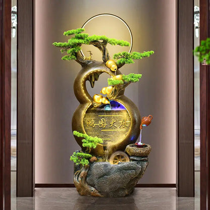CHENYISHI Flowing Water Ornaments Creative Fountain Living Room Desktop Other Home Decoration