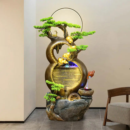 CHENYISHI Flowing Water Ornaments Creative Fountain Living Room Desktop Other Home Decoration