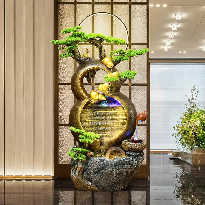 CHENYISHI Flowing Water Ornaments Creative Fountain Living Room Desktop Other Home Decoration