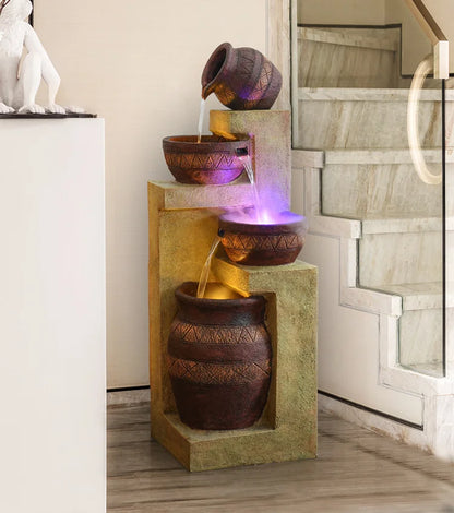 European Style Water Fountain Living Room Balcony Indoor Courtyard Garden Layout Nordic Decoration Landscape