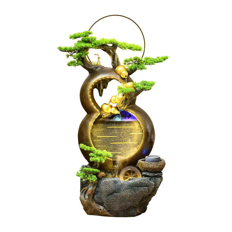 CHENYISHI Flowing Water Ornaments Creative Fountain Living Room Desktop Other Home Decoration