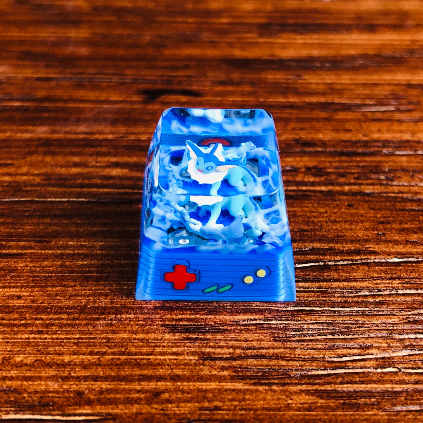 Pokemon Vaporeon 1U Keycaps, Custom Pokemon Keycap, Vaporeon Keycap, Cute FILCO Keycap, Artisan Keycap Anime, Cherry MX Keycaps