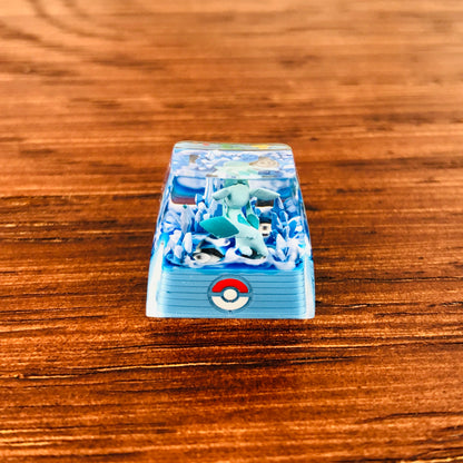 Pokemon Glaceon 1U Keycaps, Custom Pokemon Keycap, Glaceon Keycap, Cute FILCO Keycap, Artisan Keycap Anime, Cherry MX Keycaps
