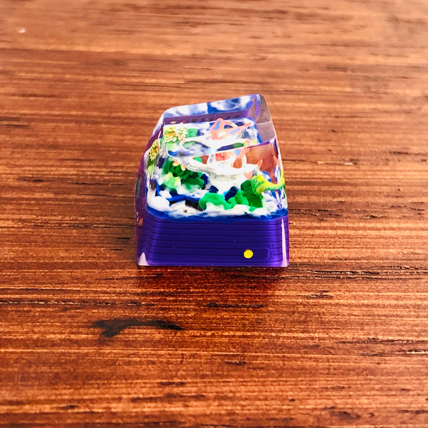 Sylveon Custom 1U Keycaps, Pokemon Keycap,Sylveon Keycap Cute FILCO Keycap, Artisan Keycap Anime, Cherry MX Keycaps