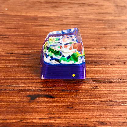 Sylveon Custom 1U Keycaps, Pokemon Keycap,Sylveon Keycap Cute FILCO Keycap, Artisan Keycap Anime, Cherry MX Keycaps