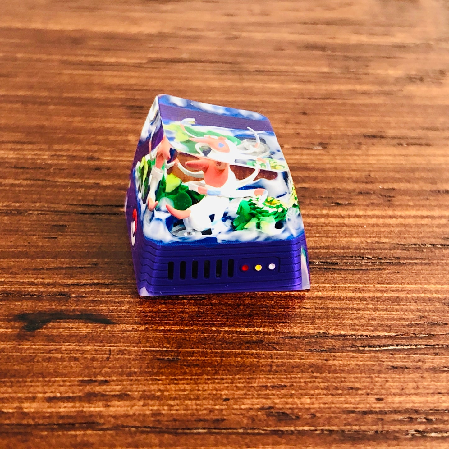 Sylveon Custom 1U Keycaps, Pokemon Keycap,Sylveon Keycap Cute FILCO Keycap, Artisan Keycap Anime, Cherry MX Keycaps