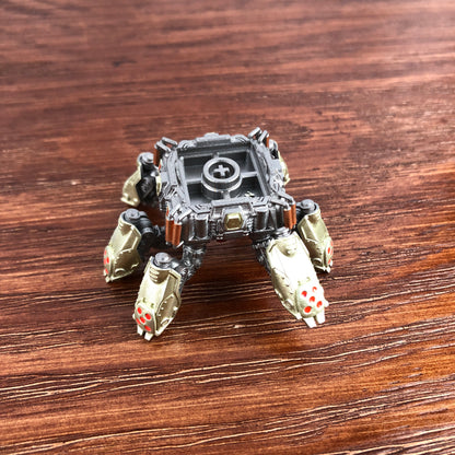 Resin keycap transporter mecha keycap display stand ornaments keycap storage device mecha decorations,Light gold