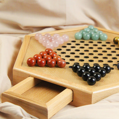 Crystal Chinese Checkers Special Table Game Boards Strategy Games for Kids Best Birthday Gifts
