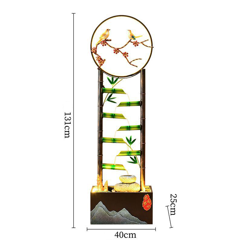 CHENYISHI Wholesale Large Floor-standing Bamboo Flowing Wa
