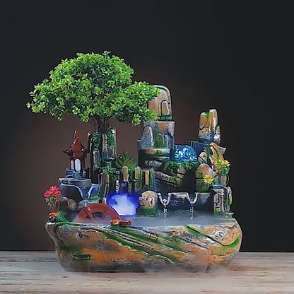 Rockery Water Fountain Decoration Wholesale Indoor Living Room Desktop Office Decoration With humidifier
