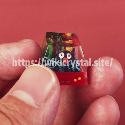 Shellder Custom 1U Pokemon Resin Keycap Liquidate Artisan Anime Cherry MX Keycaps