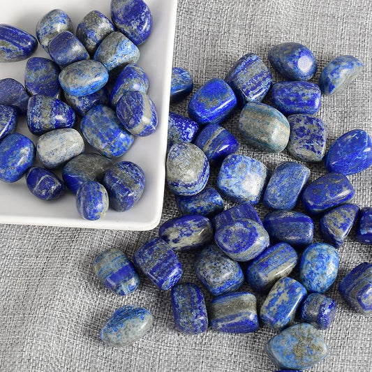 Lapis Lazuli Bulk Tumbled Stone Beads