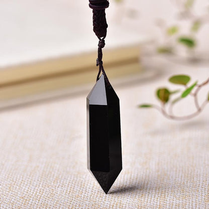 Natural Crystal Pendant Jewelry Double Terminated Point