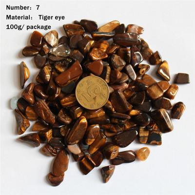 Natural Crystal Tumbled Stone Bag