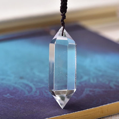 Natural Crystal Pendant Jewelry Double Terminated Point