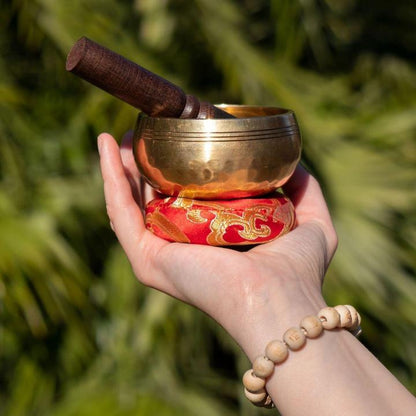 Cuenco tibetano relajante para meditación