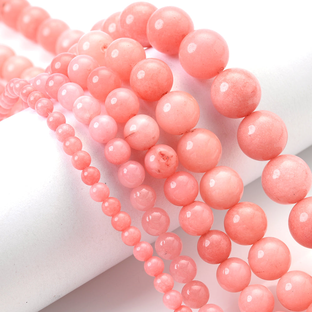 Red Agate Beads for Jewelry Making