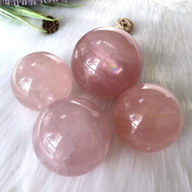 Wholesale Natural Large Rose Quartz sphere