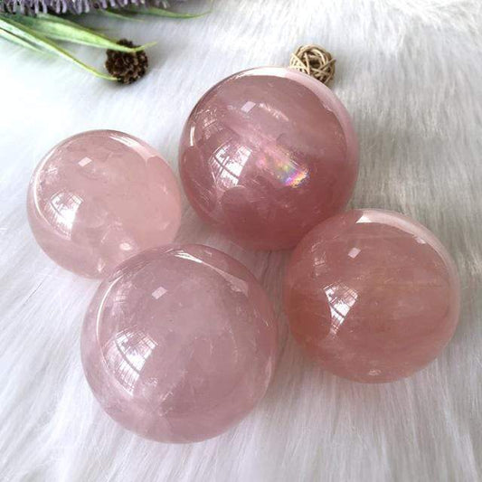 Wholesale Natural Large Rose Quartz sphere