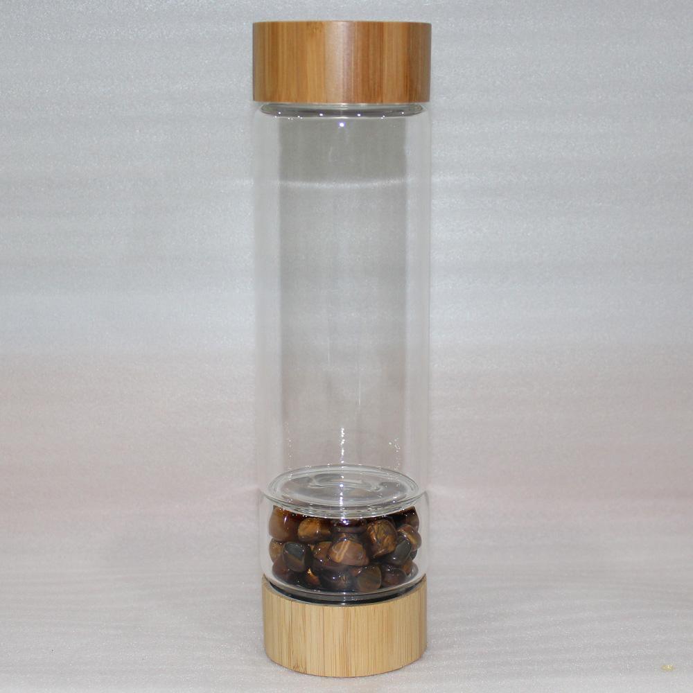 Bamboo Tiger Eye Water Bottle