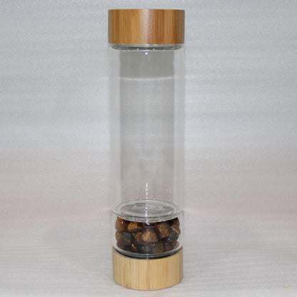 Bamboo Tiger Eye Water Bottle
