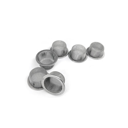 Wholesale Multifunctional 304 Stainless steel Filter Smoke Pipe Screen Tobacco Filters Glass For Smoking Pipe