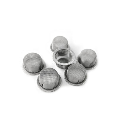 Wholesale Multifunctional 304 Stainless steel Filter Smoke Pipe Screen Tobacco Filters Glass For Smoking Pipe