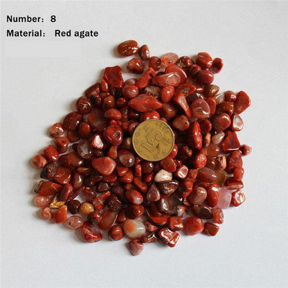 1kg Natural Crystal Tumbled Stone Bag