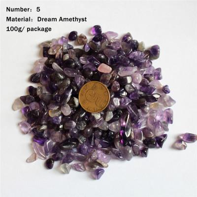 Natural Crystal Tumbled Stone Bag