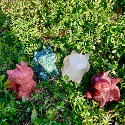 Natural Toothless baby hand carved/crystal/toothless baby/red turquoise/red sunstone/green turquoise/opal/gift