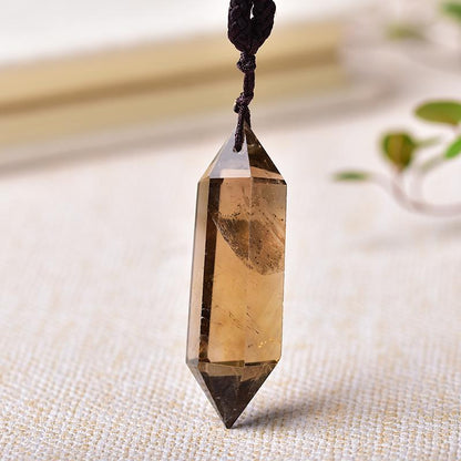 Natural Crystal Pendant Jewelry Double Terminated Point